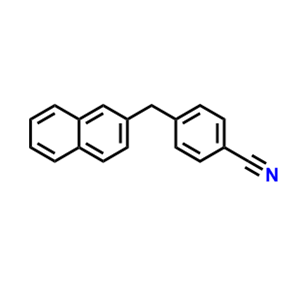 4-(萘-2-基甲基)苄腈,4- (Naphthal-2-ylmethyl) benzylnitrile
