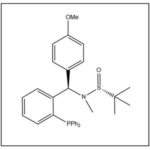 S(R)]-N-[(R)-[2-(二苯基膦)苯基](4-甲氧基苯基)甲基]-N-甲基-2-叔丁基亚磺酰胺