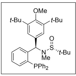 S(R)]-N-[(R)-[3,5-二叔丁基-4-甲氧基苯基][2-(二苯基膦)苯基]甲基]-N-甲基-2-叔丁基亚磺酰胺
