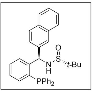 S(R)]-N-[(R)-[2-(二苯基膦)苯基](2-萘基)甲基]-2-叔丁基亚磺酰胺