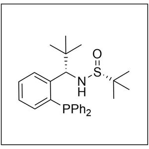 S(R)]-N-[(1S)-1-[2-(二苯基膦)苯基]-2,2-二甲丙基]-2-叔丁基亚磺酰胺
