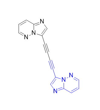 泊那替尼杂质04,1,4-bis(imidazo[1,2-b]pyridazin-3-yl)buta-1,3-diyne