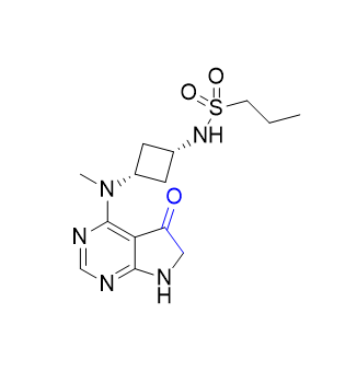 阿布昔替尼杂质21,N-(cis-3-(methyl(5-oxo-6,7-dihydro-5H-pyrrolo[2,3-d]pyrimidin-4-yl)amino)cyclobutyl)propane-1-sulfonamide