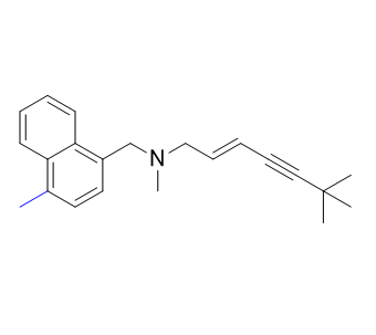 特比萘芬杂质04,(2E)-N,6,6-trimethyl-N-[(4-methylnaphthalen-1- yl)methyl]hept-2-en-4-yn-1-amine