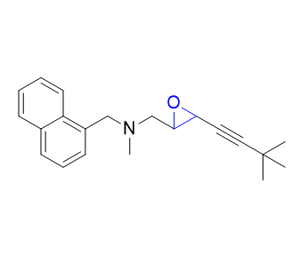 特比萘芬杂质09,1-(3-(3,3-dimethylbut-1-yn-1-yl)oxiran-2-yl)-N-methyl-N-(naphthalen-1-ylmethyl)methanamine