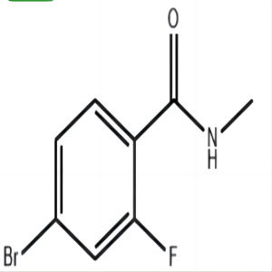 N-甲基-4-溴-2-氟-苯甲酰胺,4-Bromo-2-fluoro-N-methylbenzamide