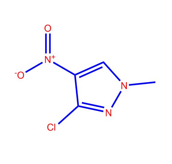 3-氯-1-甲基-4-硝基-1H-吡唑,3-Chloro-1-methyl-4-nitro-1H-pyrazole