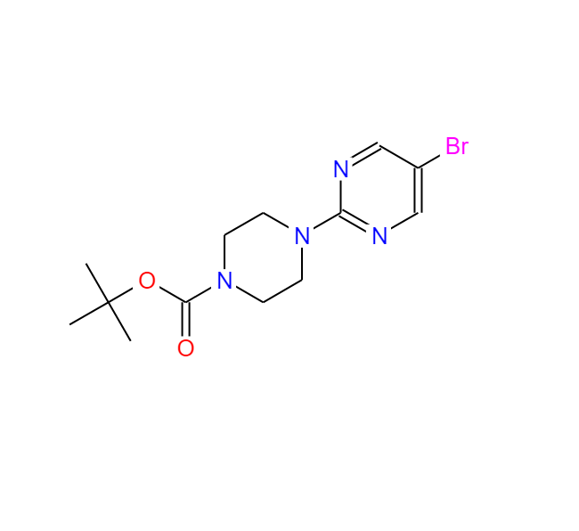 5-溴-2-(4-BOC-哌嗪-1-基)嘧啶,5-BROMO-2-(4-BOC-PIPERAZIN-1-YL)PYRIMIDINE