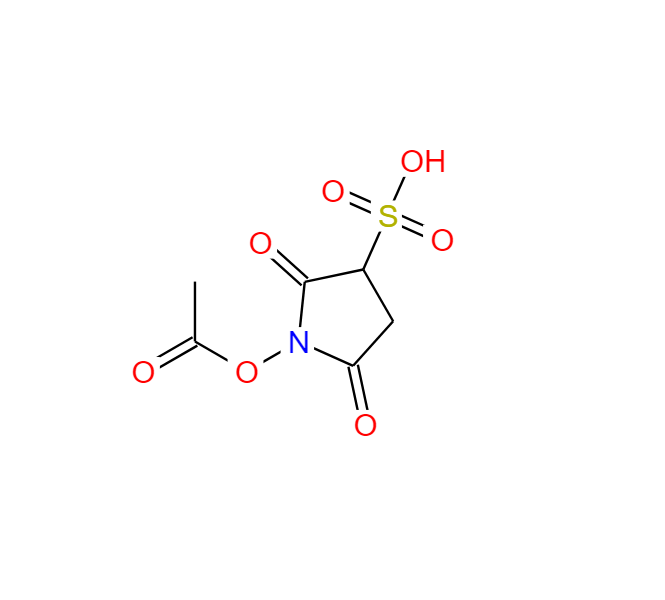 1-乙酰氧基-2,5-二氧代吡咯烷-3-磺酸,3-Sulfosuccinimid-1-yl acetate