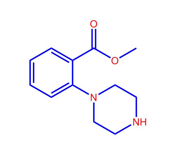 2-哌嗪-1-苯甲酸甲酯,Methyl 2-(piperazin-1-yl)benzoate