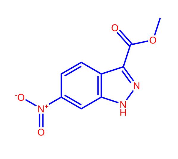 6-硝基-吲唑-3-羧酸甲酯,Methyl6-nitro-1H-indazole-3-carboxylate