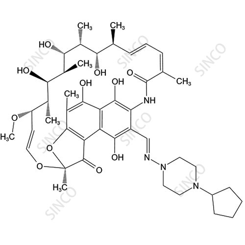 25-去乙酰利福喷丁,25-Desacetyl Rifapentine