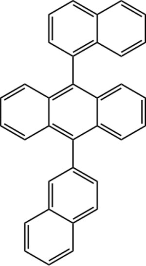 9-(1-萘基)-10-(2-萘基)蒽,9-(1-naphthyl)-10-(2-naphthyl) anthracene