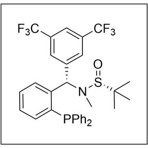 S(R)]-N-[(S)-[3,5-双(三氟甲基)苯基][2-(二苯基膦)苯基]甲基]-N-甲基-2-叔丁基亚磺酰胺