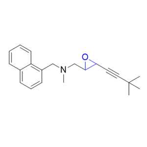 特比萘芬杂质09,1-(3-(3,3-dimethylbut-1-yn-1-yl)oxiran-2-yl)-N-methyl-N-(naphthalen-1-ylmethyl)methanamine