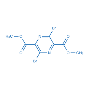 3,6-二溴吡嗪-2,5-二甲酸二甲酯,Dimethyl 3,6-dibromopyrazine-2,5-dicarboxylate