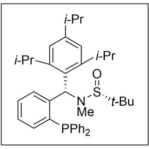 S(R)]-N-[(S)-[2-(二苯基膦)苯基](2,4,6-三异丙基苯基)甲基]-N-甲基-2-叔丁基亚磺酰胺