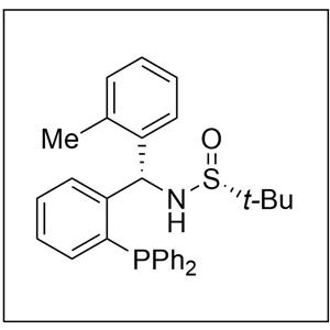 S(R)]-N-[(S)-(2-甲基苯基)[2-(二苯基膦)苯基]甲基]-2-叔丁基亚磺酰胺
