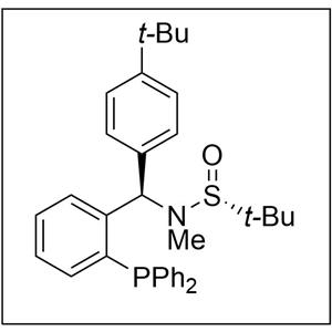 S(R)]-N-[(R)-(4-叔丁基苯基)[2-(二苯基膦)苯基]甲基]-N-甲基-2-叔丁基亚磺酰胺
