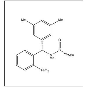 S(R)]-N-[(S)-(3,5-二甲基苯基)[2-(二苯基膦)苯基]甲基]-N-甲基-2-叔丁基亚磺酰胺