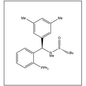S(R)]-N-[(R)-(3,5-二甲基苯基)[2-(二苯基膦)苯基]甲基]-N-甲基-2-叔丁基亚磺酰胺