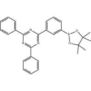 2,4-二苯基-6-(3-(硼酸频哪醇酯-2-基)苯基)-1,3,5-三嗪，1269508-31-7。OLEd中间体