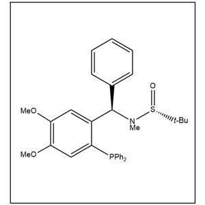 S(R)]-N-[(R)-[2-(二苯基膦)-4,5-二甲氧基苯基](4-苯基)甲基]-N-甲基-2-叔丁基亚磺酰胺