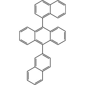 9-(1-萘基)-10-(2-萘基)蒽 ，855828-36-3，oled中间体