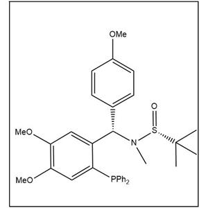 S(R)]-N-[(S)-[2-(二苯基膦)-4,5-二甲氧基苯基](4-甲氧基苯基)甲基]-N-甲基-2-叔丁基亚磺酰胺