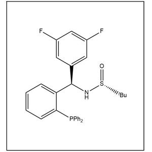 S(R)]-N-[(R)-(3,5-二氟苯基)[2-(二苯基膦)苯基]甲基]-2-叔丁基亚磺酰胺