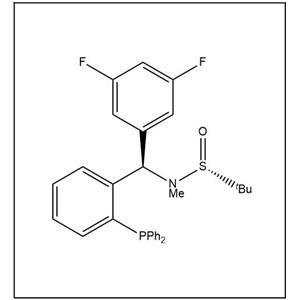 S(R)]-N-[(R)-(3,5-二氟苯基)[2-(二苯基膦)苯基]甲基]-N-甲基-2-叔丁基亞磺酰胺