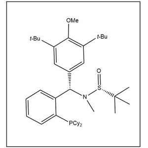 S(R)]-N-[(S)-[3,5-二叔丁基-4-甲氧基苯基][2-(二环己基膦)苯基]甲基]-N-甲基-2-叔丁基亚磺酰胺