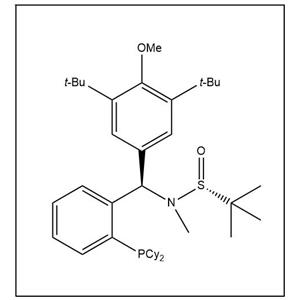 S(R)]-N-[(R)-[3,5-二叔丁基-4-甲氧基苯基][2-(二环己基膦)苯基]甲基]-N-甲基-2-叔丁基亚磺酰胺