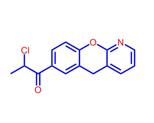 7-(2-氯丙?；?-5H-1苯并吡喃2,3,2-Chloro-1-(5H-chromeno（2,3-b）pyridin-7-yl)-1-propanone