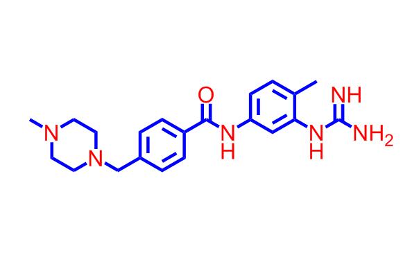 N-[2-甲基-5-[[4-[(4-甲基哌嗪-1-基)甲基]苯甲酰基]氨基]苯基]胍,N-[2-Methyl-5-[[4-[(4-methylpiperazin-1-yl)methyl]benzoyl]amino]phenyl]guanidine