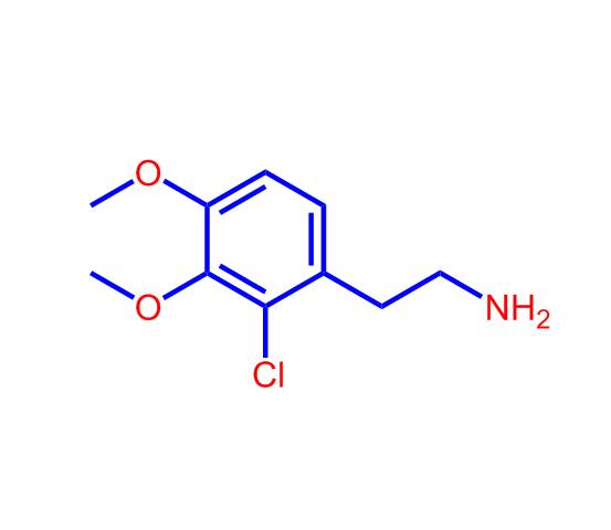 2-(2-氯-3,4-二甲氧基)苯乙胺,2-(2-CHLORO-3,4-DIMETHOXYPHENYL) ETHYLAMINE