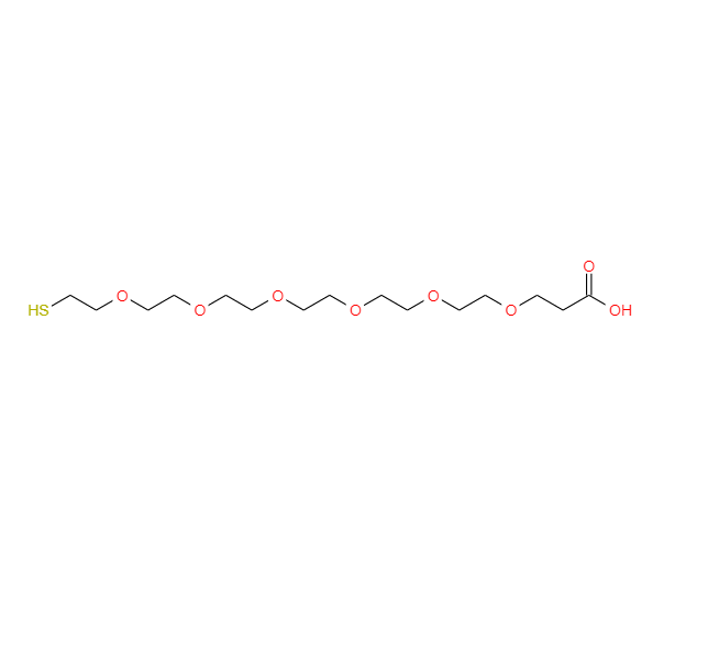 巯基-六聚乙二醇-羧酸,Thiol-PEG7-acid