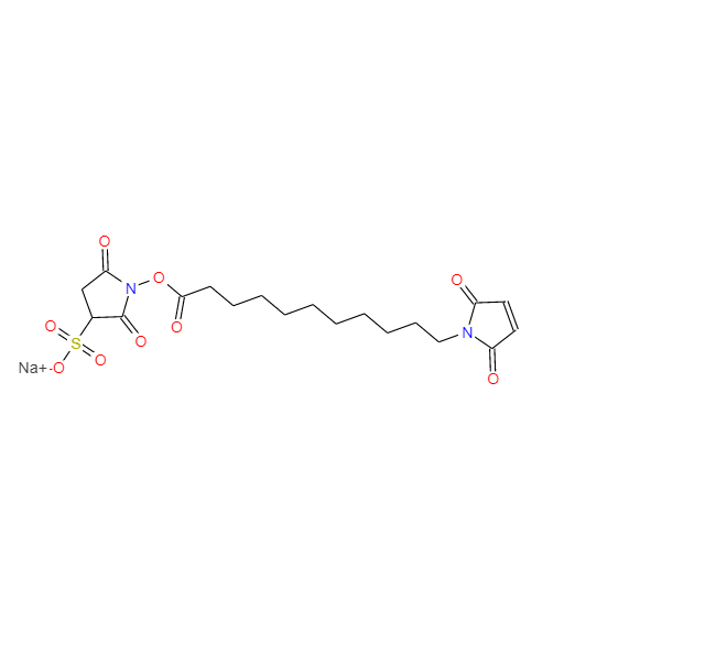 11-马来酰亚胺十一酸磺酸基-N-琥珀酰亚胺酯钠盐,Sulfo-Kmus