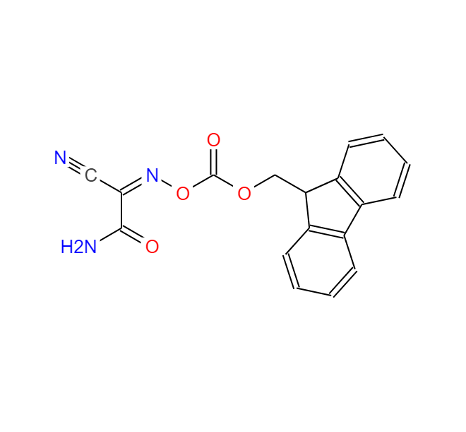 (E)-N-((((9H-芴-9-基)甲氧基)羰基)氧基)-2-氨基-2-氧代乙酰亚胺基氰化物,(E)-N-((((9H-fluoren-9-yl)methoxy)carbonyl)oxy)-2-amino-2-oxoacetimidoyl cyanide