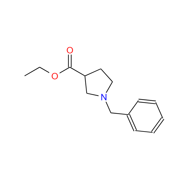 1-苄基吡咯烷-3-羧酸乙酯,Ethyl 1-benzylpyrrolidine-3-carboxylate