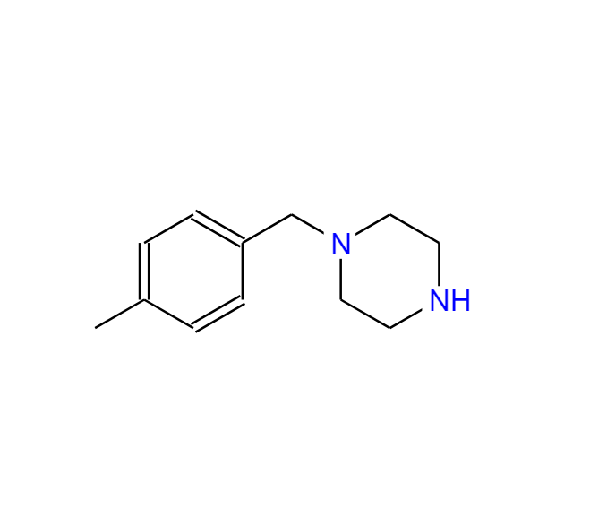 1-(4-甲基苯基)哌嗪,1-(4-METHYLBENZYL)PIPERAZINE