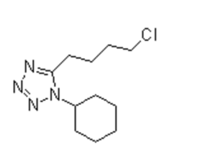 5-(4-氯丁基)-1-环己基四氮唑,5-(4-Chlorobutyl)-1-cyclohexanyl tetrazole