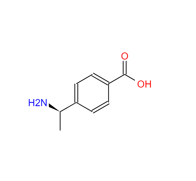 (R)-4-(1-氨基乙基)苯甲酸,Benzoic acid, 4-[(1R)-1-aminoethyl]-