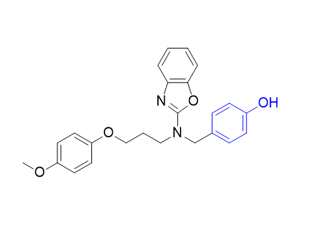 佩玛贝特杂质12,4-((benzo[d]oxazol-2-yl(3-(4-methoxyphenoxy)propyl)amino)methyl) phenol