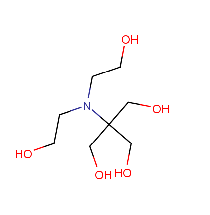 双(2-羟乙基)氨基(三羟甲基)甲烷,2,2-Bis(hydroxymethyl)-2,2',2''-nitrilotriethanol