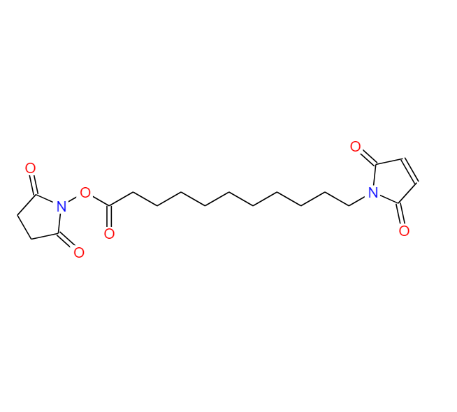 11-(馬來酰亞胺基)十一烷酸琥珀酰亞胺酯,N-Succinimidyl 11-(maleimido)undecanoate