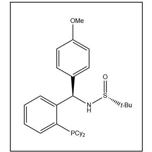 S(R)]-N-[(R)-(4-甲氧基苯基)[2-(二环己基膦)苯基]甲基]-2-叔丁基亚磺酰胺