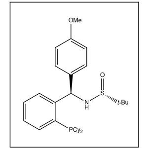 S(R)]-N-[(R)-(4-甲氧基苯基)[2-(二環(huán)己基膦)苯基]甲基]-2-叔丁基亞磺酰胺