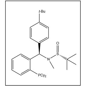 S(R)]-N-[(R)-[2-(二环己基膦)苯基](4-叔丁基苯基)甲基]-N-甲基-2-叔丁基亚磺酰胺 