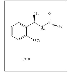 S(R)]-N-[(1R)-1-[2-(二环己基膦)苯基]-叔丁基]-N-甲基-2-叔丁基亚磺酰胺